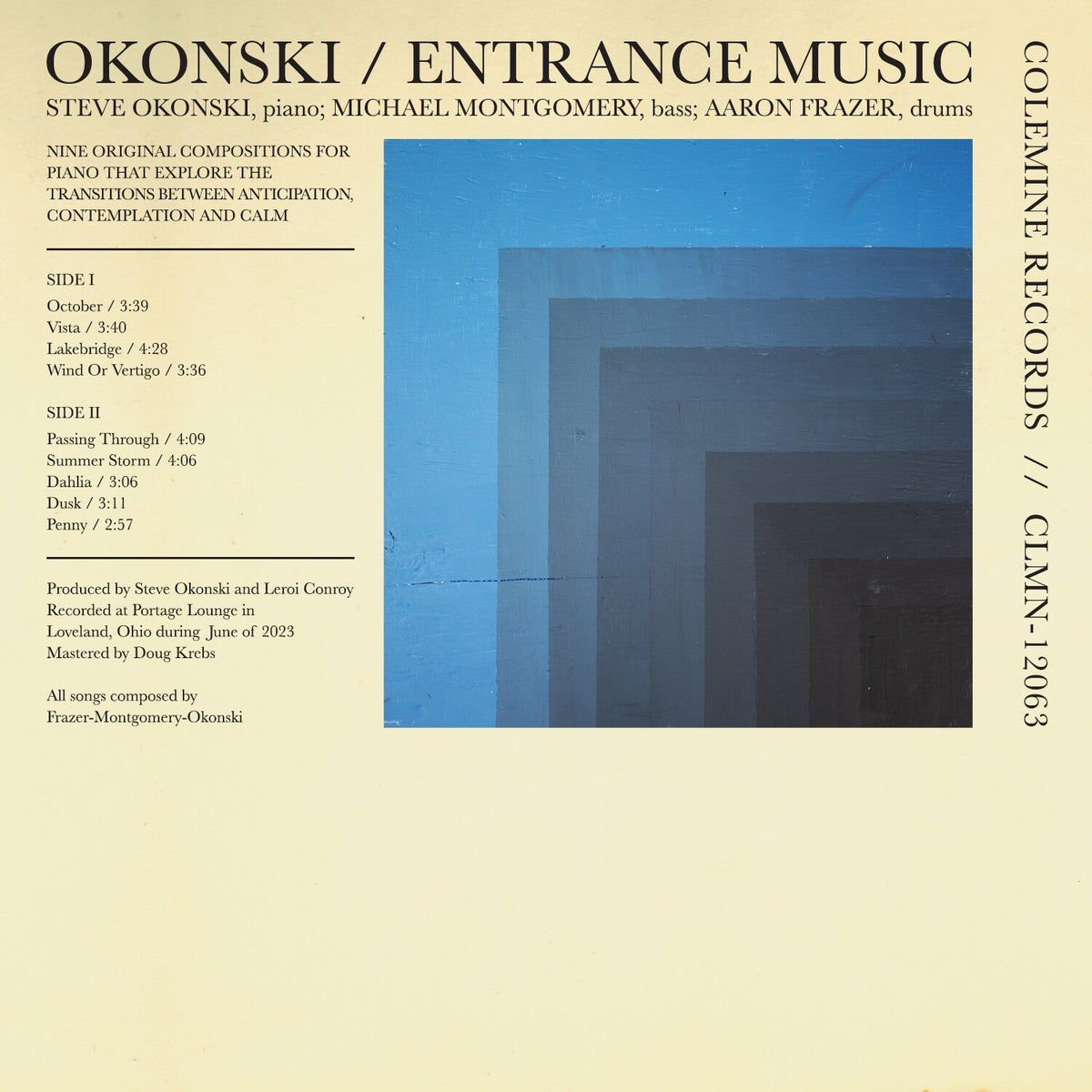 Entrance Music (Orange & Black Swirl LP Vinyl)