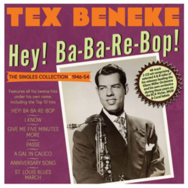 This CD is brand new.Format: CDThis item's title is: Hey! Ba-Ba-Re-Bop! The Singles Collection 1946-54 (2CD)Artist: Tex BenekeBarcode: 824046344320Release Date: 10/7/2022