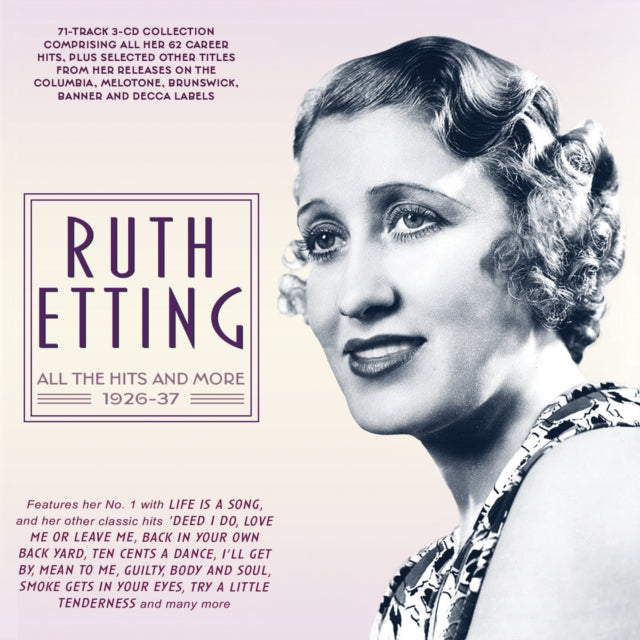 This CD is brand new.Format: CDMusic Style: VocalThis item's title is: All The Hits & More 1926-37 (3CD)Artist: Ruth EttingLabel: AcrobatBarcode: 824046914127Release Date: 1/12/2024
