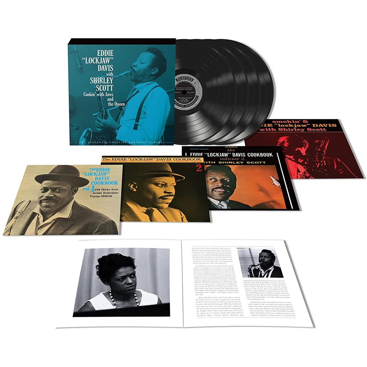 Cookin' With Jaws And The Queen: The Legendary Prestige Cookbook Album (4LP)