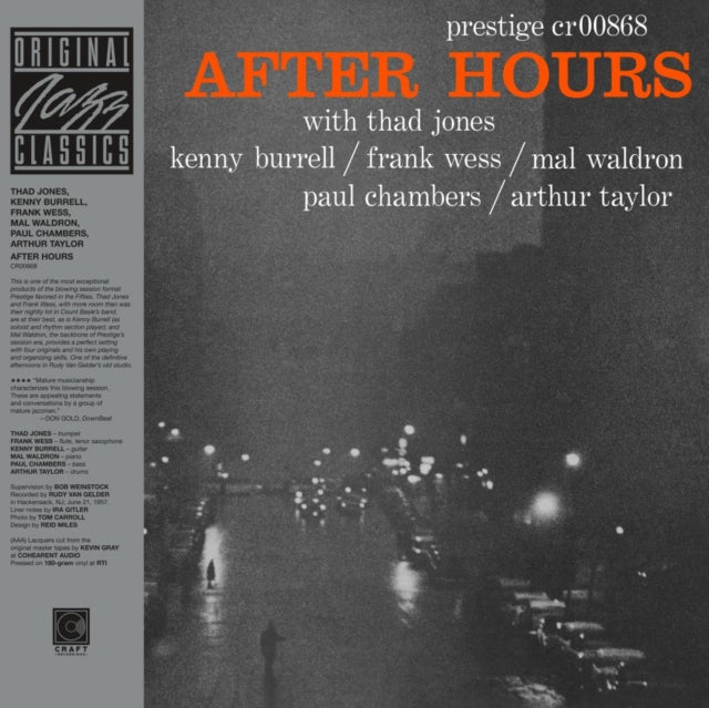 After Hours (Original Jazz Classics Series) (180G)
