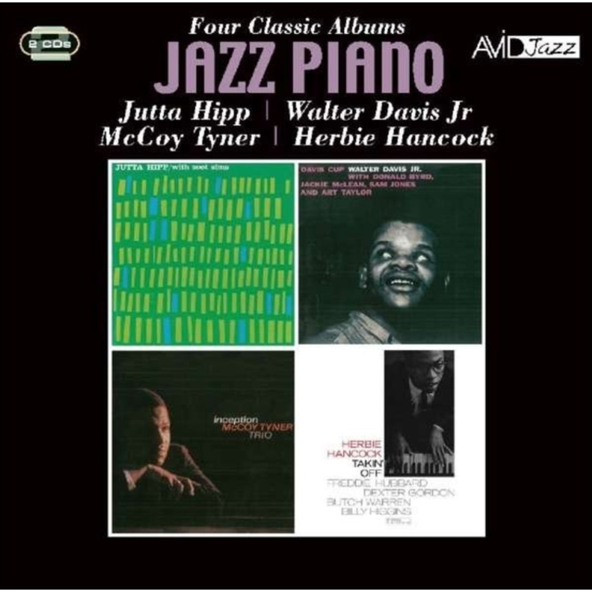 Jazz Piano - Four Classic Albums (Jutta Hipp With Zoot Sims / Davis Cup / Inception / Takin' Off)