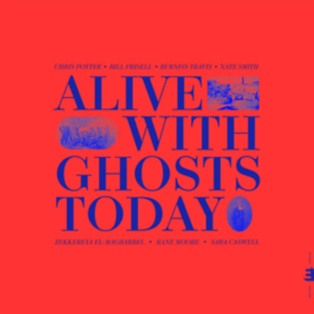Alive With Ghosts Today (Clear Blue LP Vinyl)