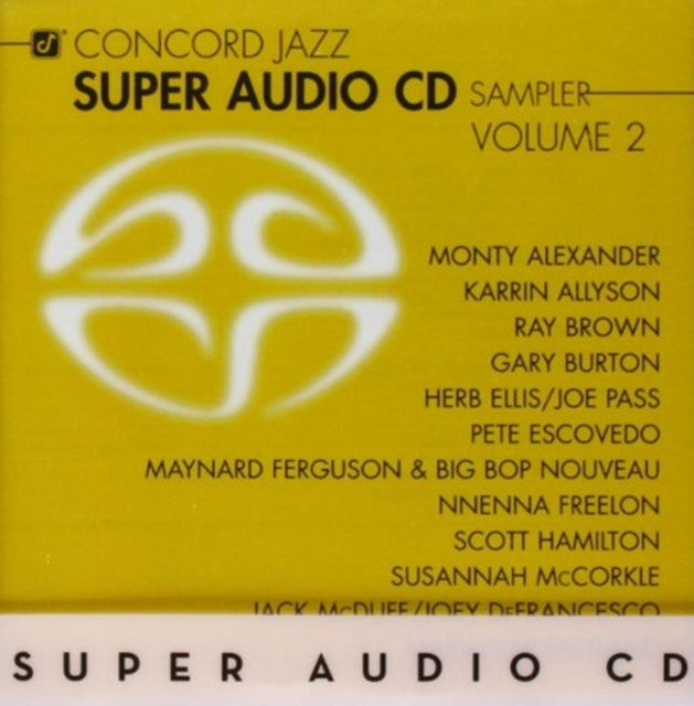 Concord Jazz Sacd Sampler Vol.2 / Various
