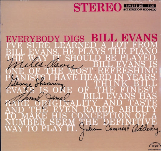 Everybody Digs Bill Evans