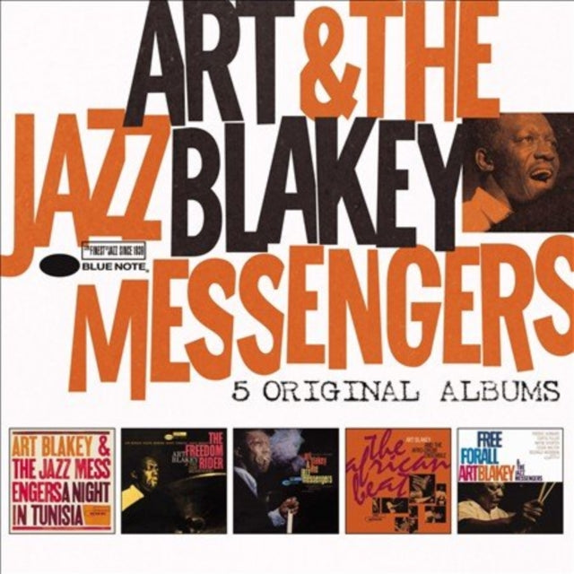 This CD is brand new.Format: CDThis item's title is: 5 Original Albums (5 CD)Artist: Art & The Jazz Messengers BlakeyLabel: Blue NoteBarcode: 602547110916Release Date: 6/29/2018