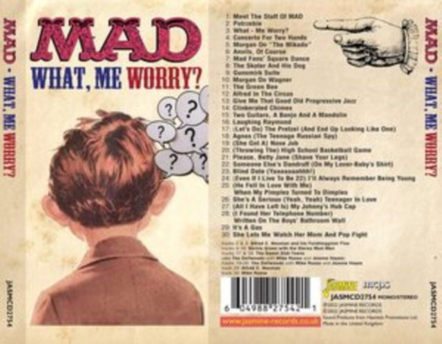 What, Me Worry? - The LPs Musically Mad & Mad Twists Rock N Roll