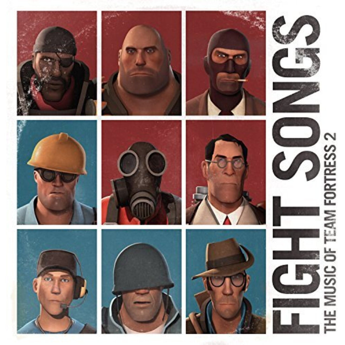 Fight Songs: The Music Of Team Fortress 2 (2LP/Red & Blue Vinyl/Gatefold/Poster/Game Card)