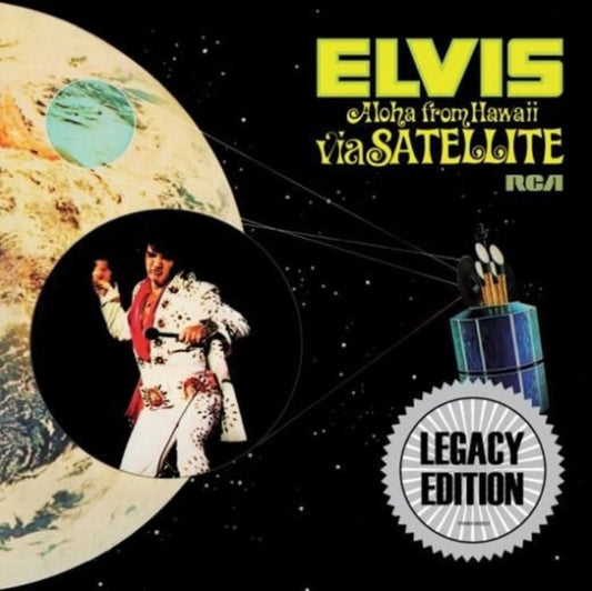 Product Image : This CD is brand new.<br>Format: CD<br>Music Style: Bop<br>This item's title is: Aloha From Hawaii Via Satellite<br>Artist: Elvis Presley<br>Label: Pablo Records<br>Barcode: 887654338921<br>Release Date: 3/19/2013