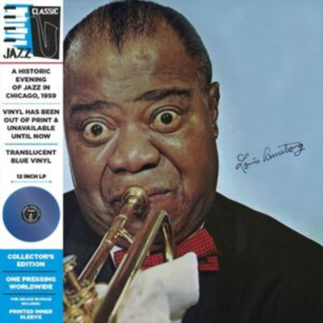 Definitive Album By Louis Armstrong (Blue LP Vinyl/Deluxe)