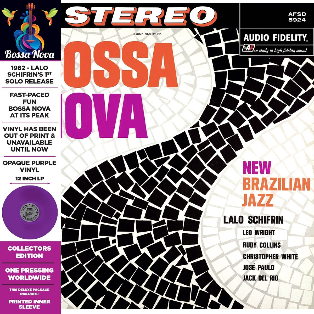 New Brazilian Jazz (Opaque Purple LP Vinyl/Deluxe)