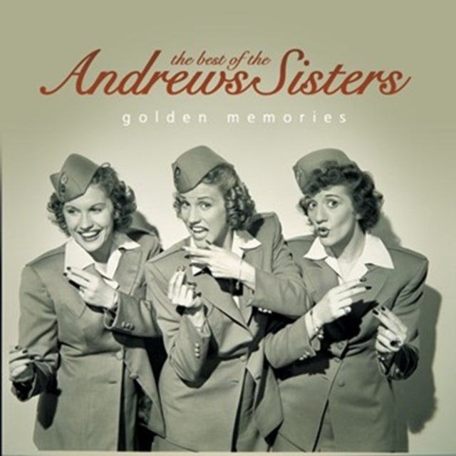 This CD is brand new.Format: CDMusic Style: Easy ListeningThis item's title is: Best Of Andrews Sisters: Golden MemoriesArtist: Andrews SistersBarcode: 5022508225148Release Date: 4/24/2012