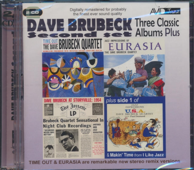 This CD is brand new.Format: CDMusic Style: Cool JazzThis item's title is: Three Classic Albums PlusArtist: Dave BrubeckLabel: AVID UKBarcode: 5022810199823Release Date: 3/8/2010