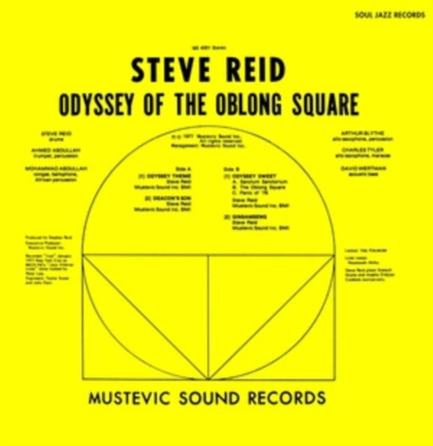 This CD is brand new.Format: CDMusic Style: Free JazzThis item's title is: Odyssey Of The Oblong Square (Gold CD)Artist:  Steve ReidLabel: SOUL JAZZ RECORDSBarcode: 5026328305141Release Date: 11/25/2022