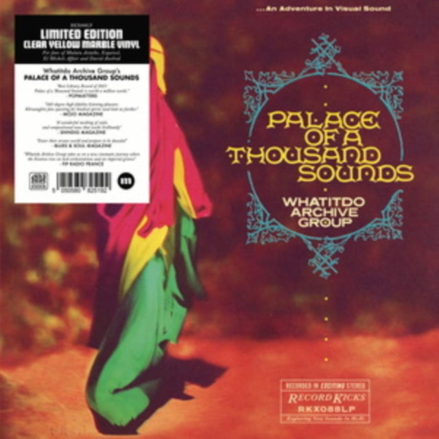 This LP Vinyl is brand new.Format: LP VinylMusic Style: FunkThis item's title is: Palace Of A Thousand Sounds (Coloured LP Vinyl)Artist: Whatitdo Archive GroupLabel: Record KicksBarcode: 5050580825192Release Date: 5/5/2023