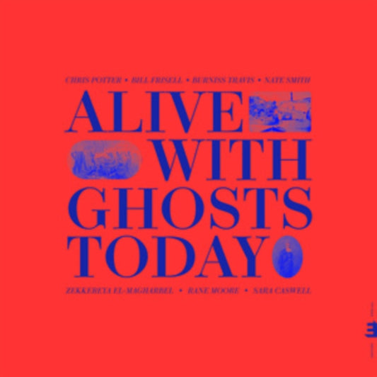 Alive With Ghosts Today (Clear Blue LP Vinyl)