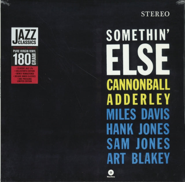 Somethin Else (Limited/180G/Solid Orange LP Vinyl)