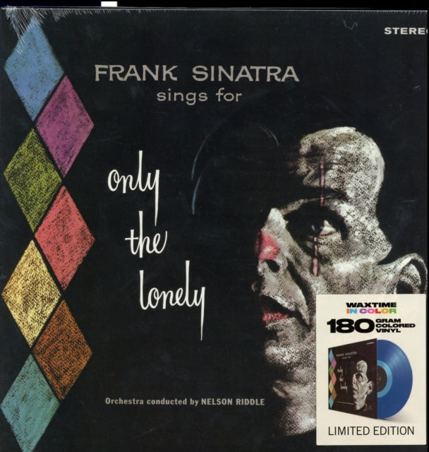 This LP Vinyl is brand new.Format: LP VinylMusic Style: VocalThis item's title is: Only The Lonely (Limited/180G/Transparent Blue LP Vinyl)Artist: Frank SinatraLabel: WaxTime In ColorBarcode: 8436559465298Release Date: 12/7/2018