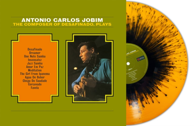 This LP Vinyl is brand new.Format: LP VinylMusic Style: Bossa NovaThis item's title is: Composer Of Desafinado (Orange,Black Splatter LP Vinyl)Artist: Antonio Carlos JobimLabel: Second RecordsBarcode: 9003829979824Release Date: 8/4/2023